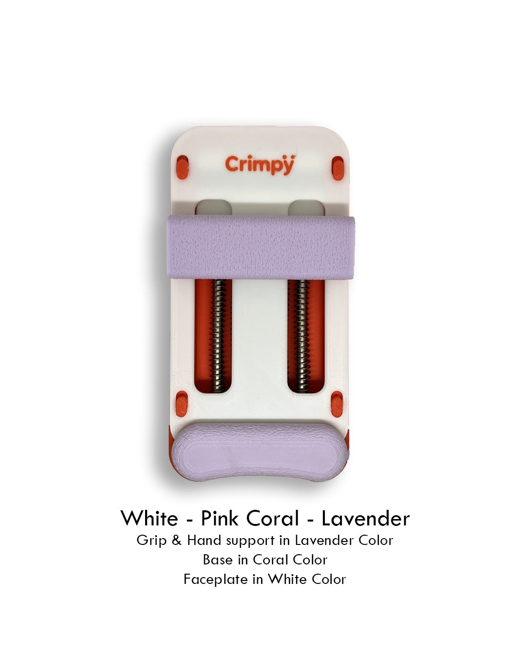 Mixed (Coral/Lavender/White)